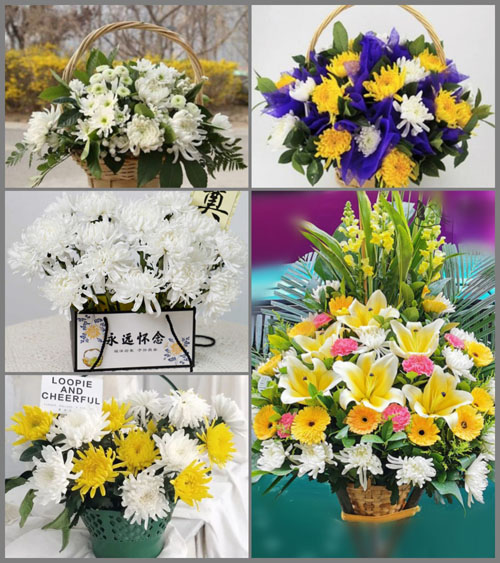 福建泉州石狮市祥芝镇前山村白事提篮配送